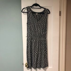 Black and white dress